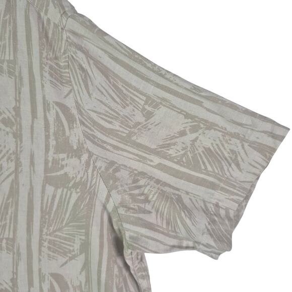 TASSO ELLA ISLAND Hawaiian Tropical Button Up Casual Dress Top Mens Size XXL - Picture 4 of 8
